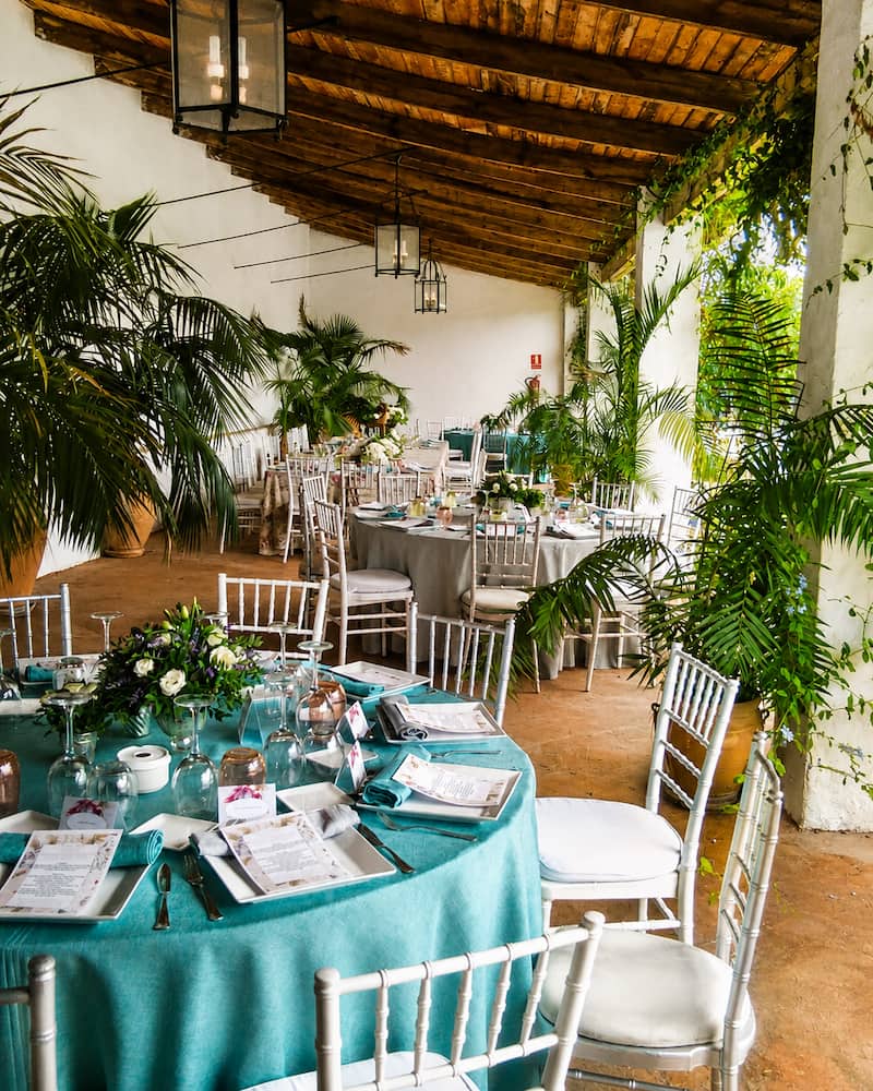 finca carambuco mesa de evento